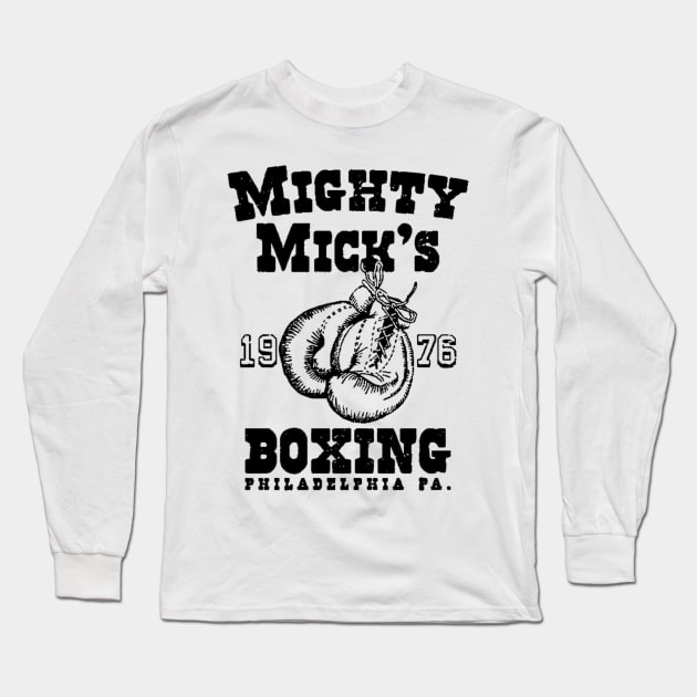 MIGHTY MICKS BOXING Long Sleeve T-Shirt by Heulwen Team